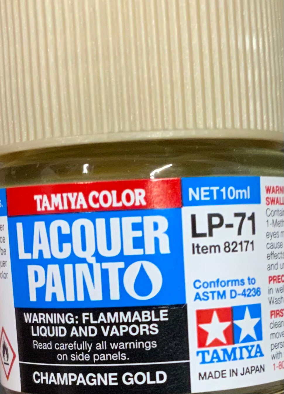 Tamiya Color: LP-71 Champagne Gold