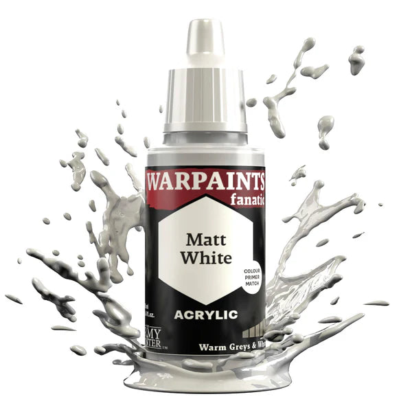 Army Painter Warpaints Fanatic Matt White WP3012