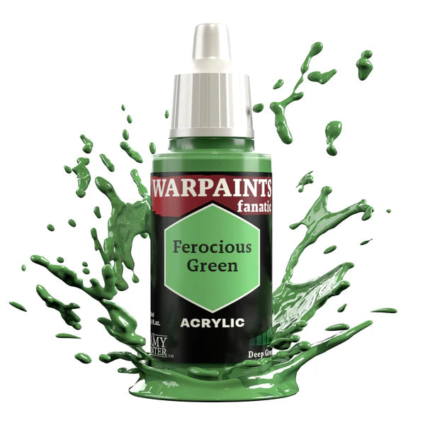 Army Painter Warpaints Fanatic Ferocious Green WP3054