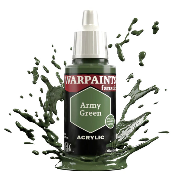 Army Painter Warpaints Fanatic Army Green WP3068
