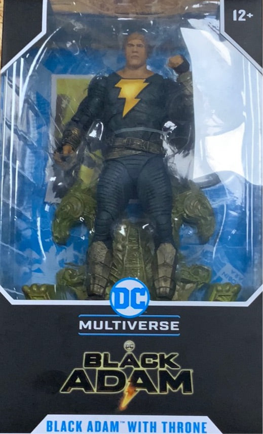 DC Multiverse Black Adam with throne