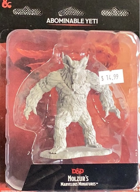 DND Large Primed Figure - Abdominal Yeti