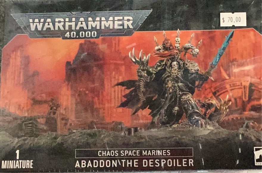 40k Chaos Space Marines - Abaddon the Despoiler