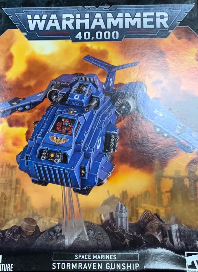 Warhammer 40k Space Marines Stormraven Gunship