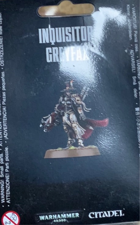 Warhammer 40k Inquistor Greyfax