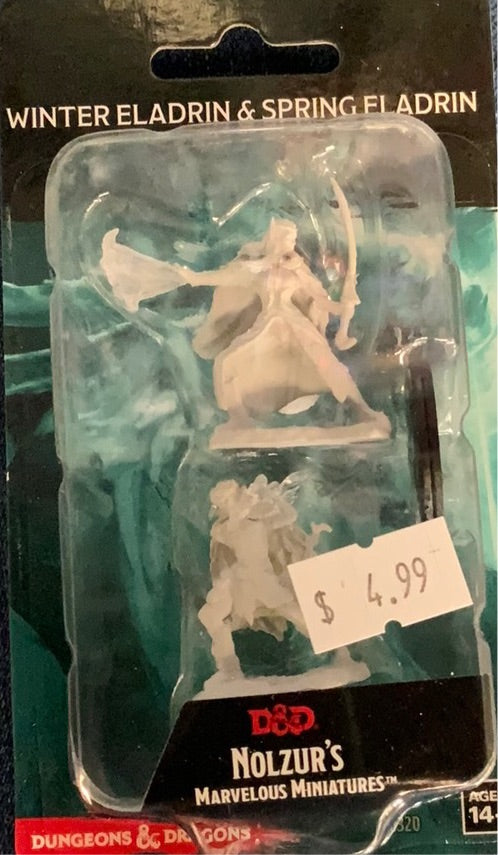 DND Figure - Winter Eladrin & Spring Eladrin