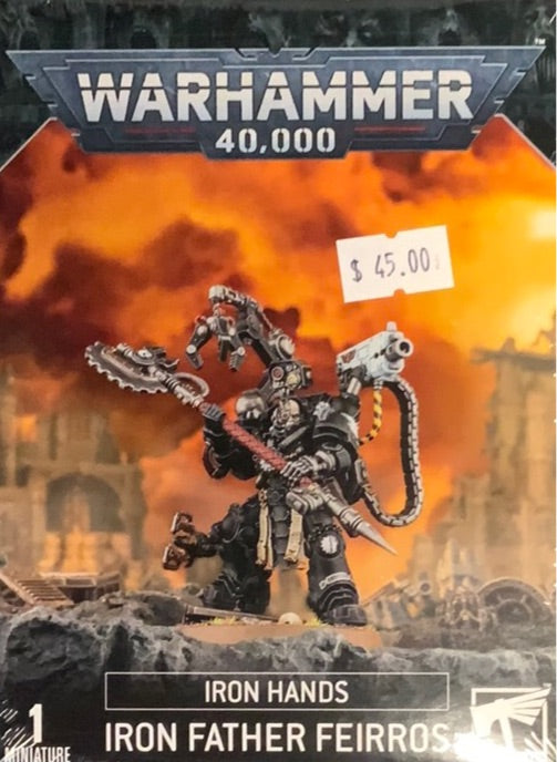 40k Iron Hands - Iron Father Feirros
