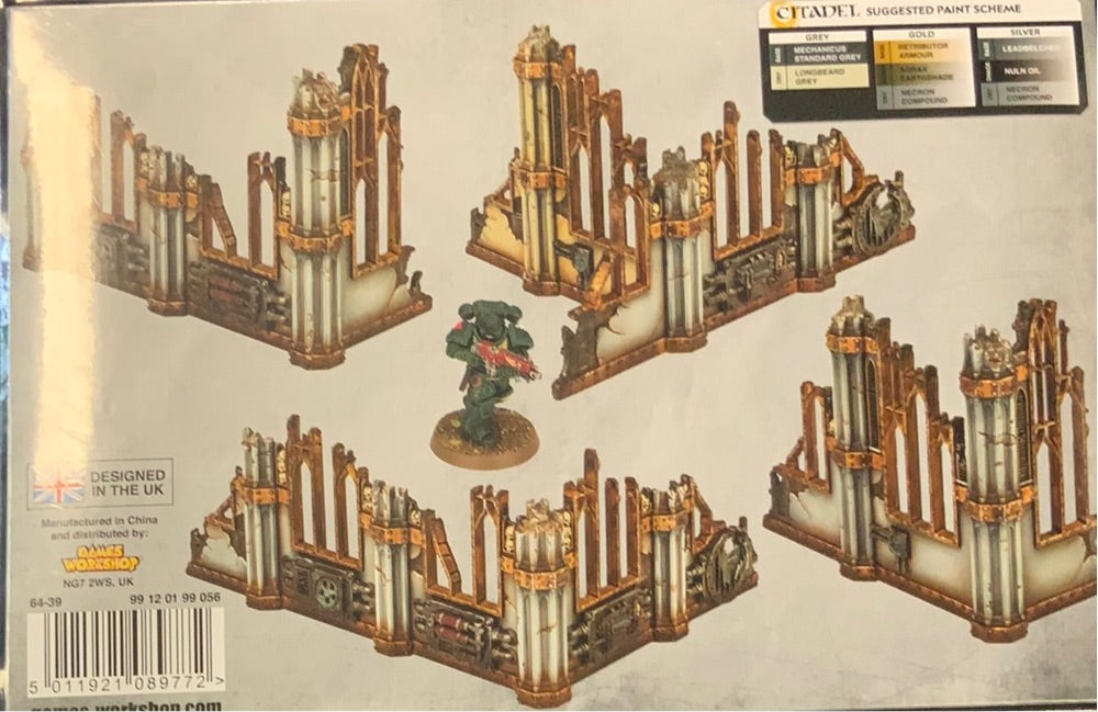 Warhammer 40k- Sector Imperials Ruins model box