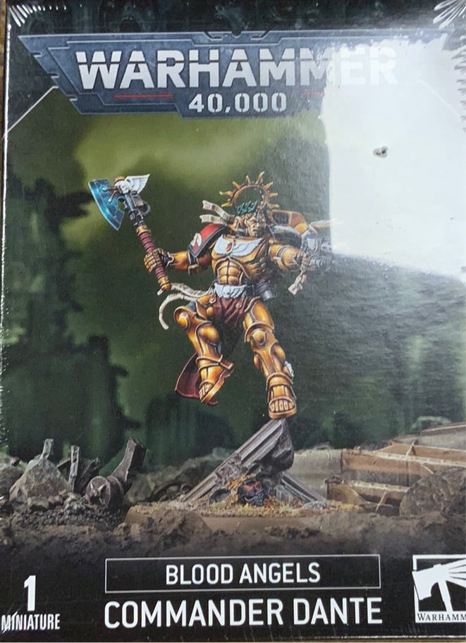 Warhammer 40k Blood Angels Commander Dante