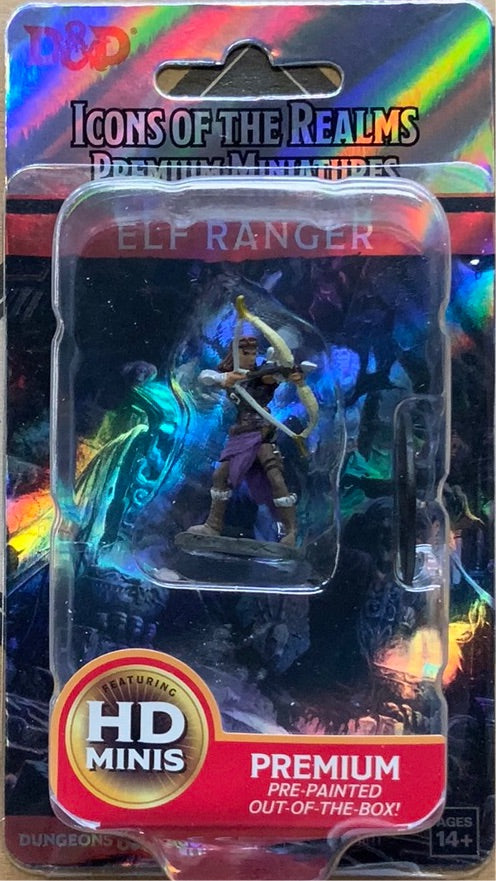 Painted DND figure- Elf Ranger