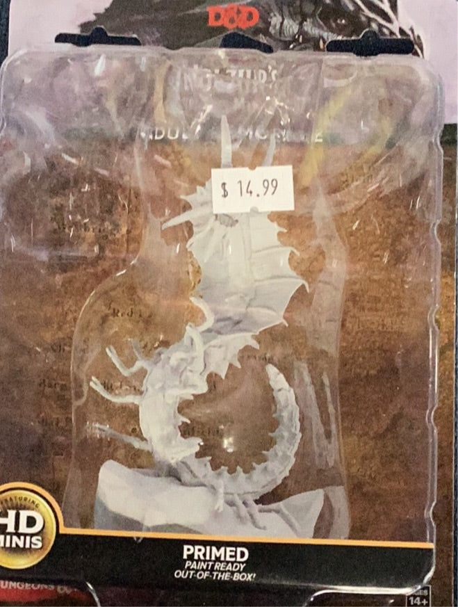 DND Large Primed Figure - Adult Remorhaz