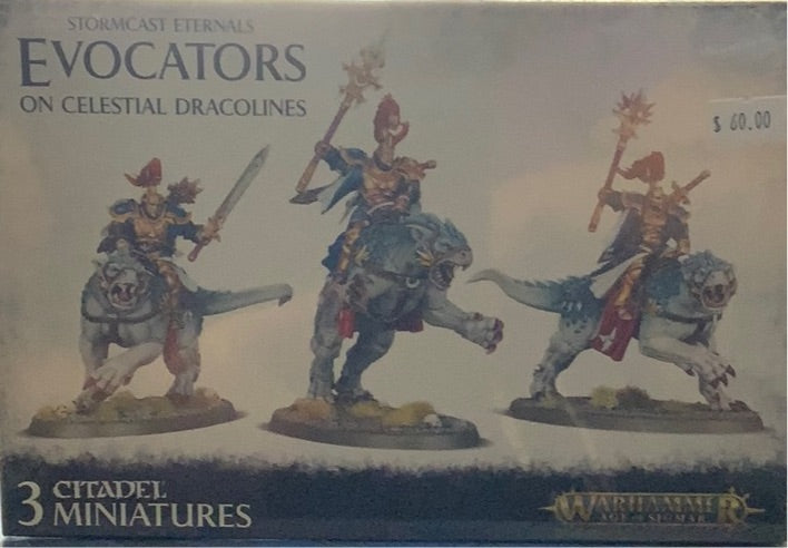Stormcast Eternals: Evocators on Celestial Dracolines