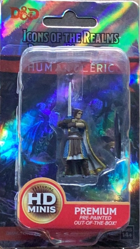 Painted DND figure - Human Cleric
