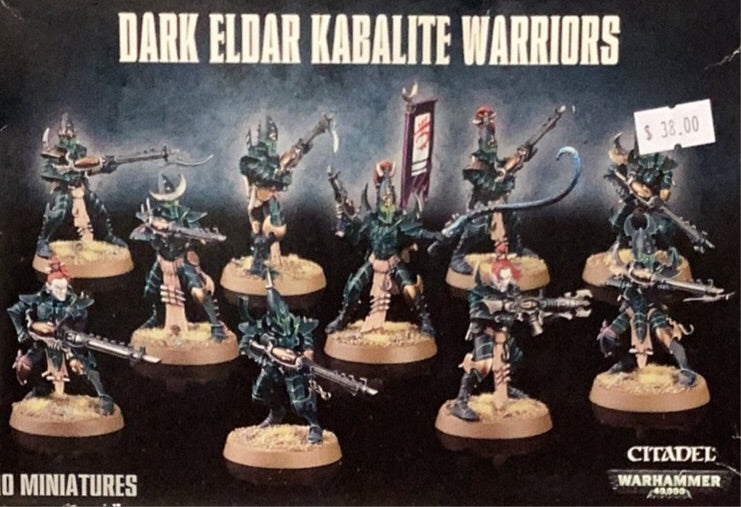 Warhammer 40,000 Dark Eldar Kabalite Warriors