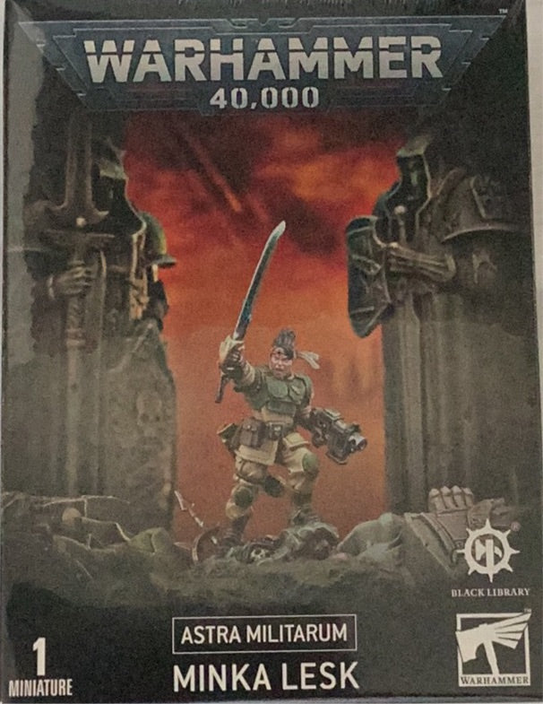 Warhammer 40k Astra Militarum Minka Lesk Figure