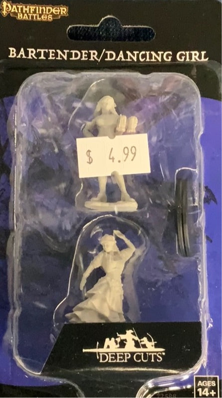 Pathfinder Battles Figure - Bartender / Dancing Girl