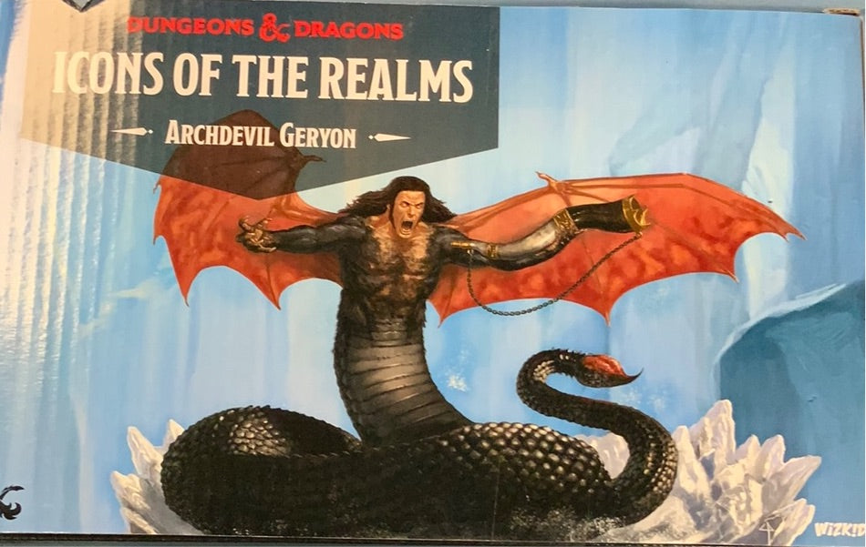 Painted DND figure- Archdevil Geryon