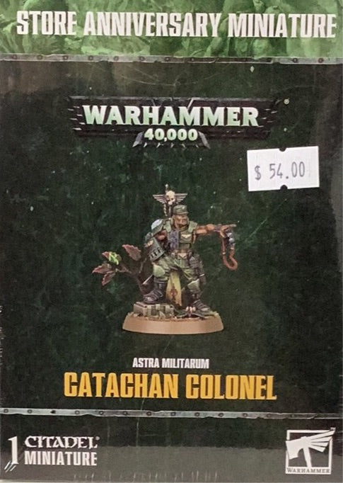Warhammer 40,000 Astra Militarum - Catachan Colonel