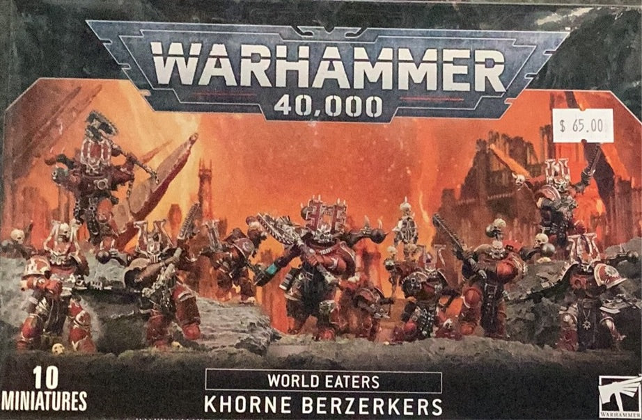 Warhammer 40k World Eaters - Khorne Berzerkers