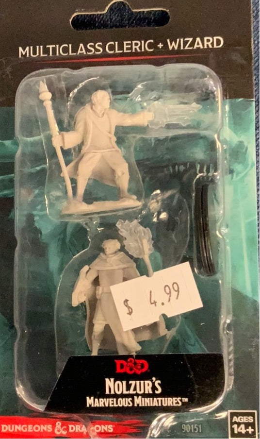 DND Figure - Multiclass Cleric & Wizard