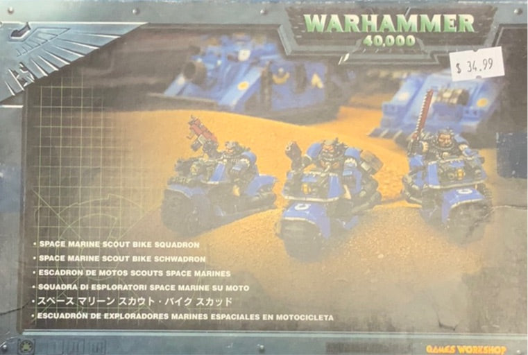 40k Space Marine Scout Bike Squadron