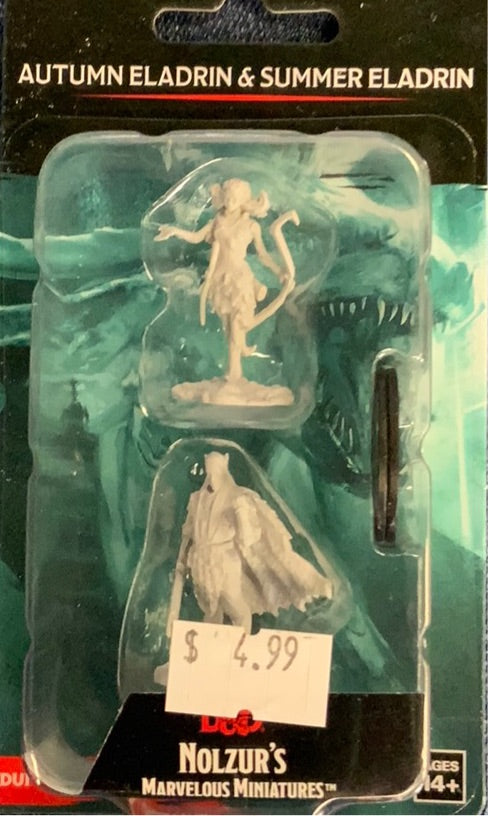 DND Figure - Autumn Eladrin & Summer Eladrin
