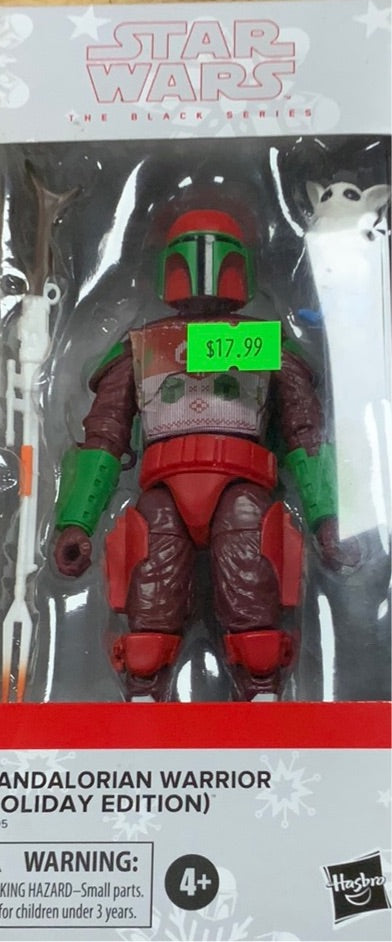 Star Wars The Black Series Mandalorian Warrior (Holliday Edition)