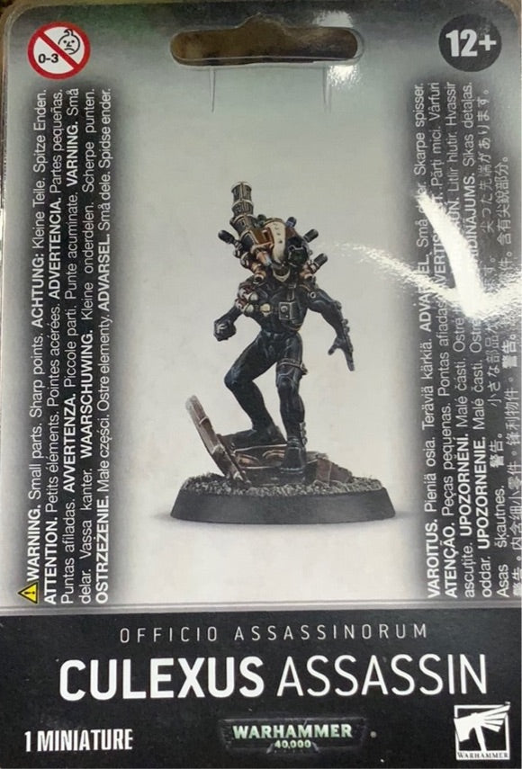 Warhammer 40k Officio Assassinorum Culexus Assassin