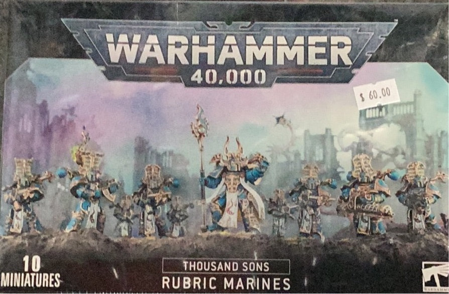 Warhammer 40,000 Thousand Sons - Rubric Marines