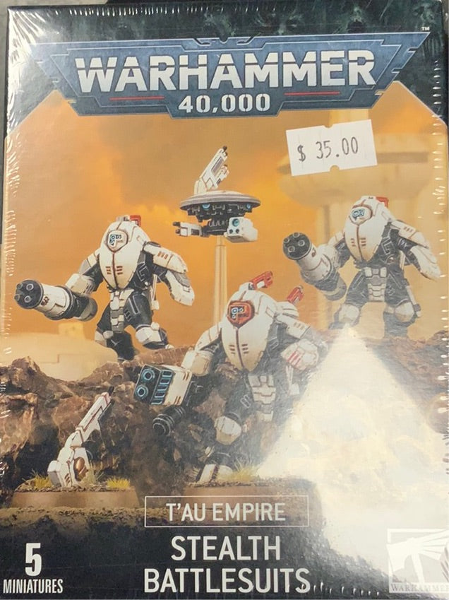 Warhammer 40,000 T’au Empire - Stealth Battlesuits