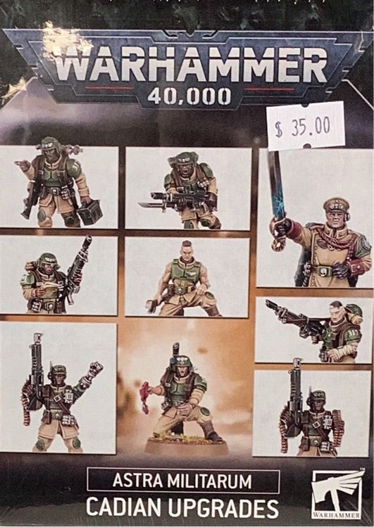 Warhammer 40k Astra Militarum - Cadian Upgrades