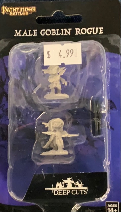 Pathfinder Battles Figure - Male Goblin Rogue