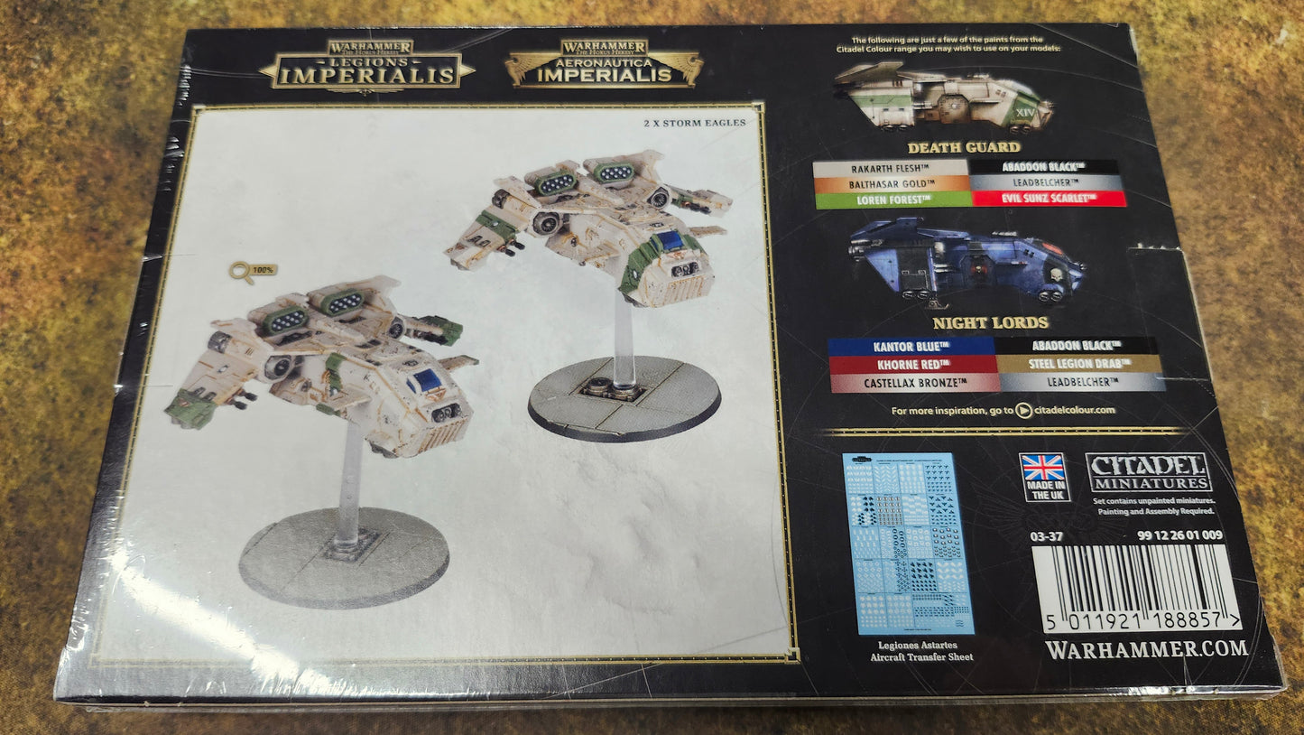Warhammer Legions Imperialis Storm Eagle Squadron