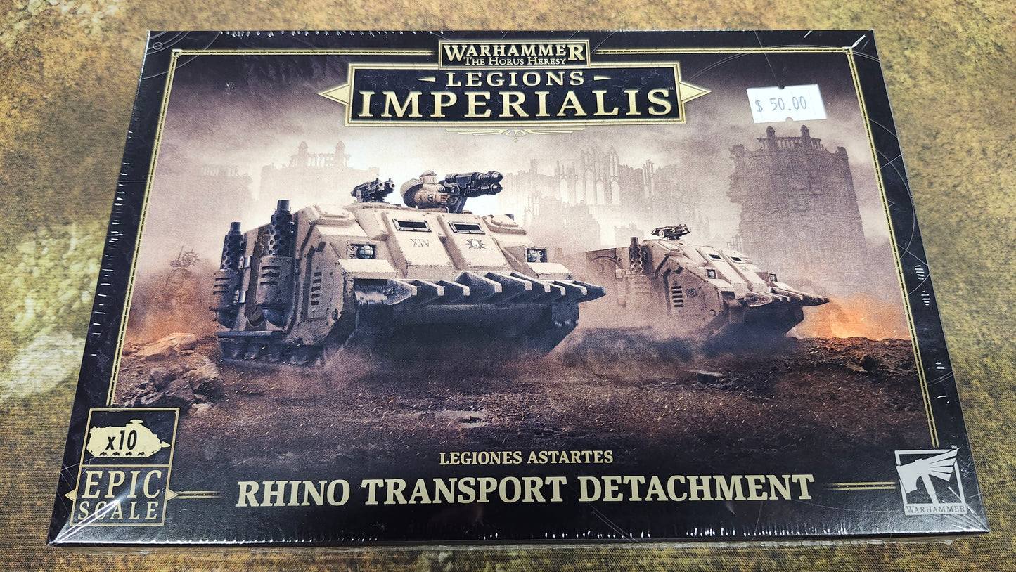 Warhammer Legions Imperialis Legiones Astartes Rhino Transport Detechment