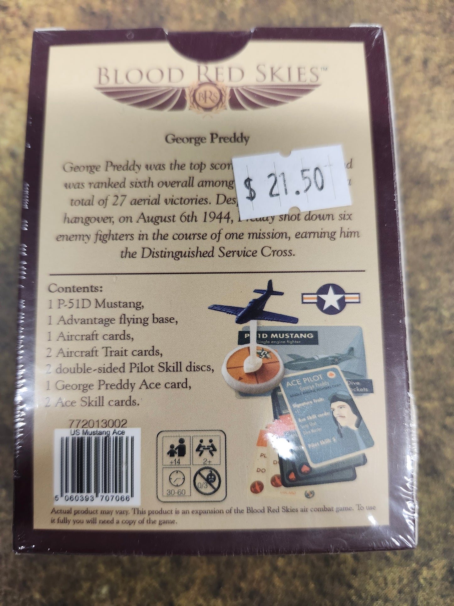 Blood Red Skies George Preddy American Ace Pilot