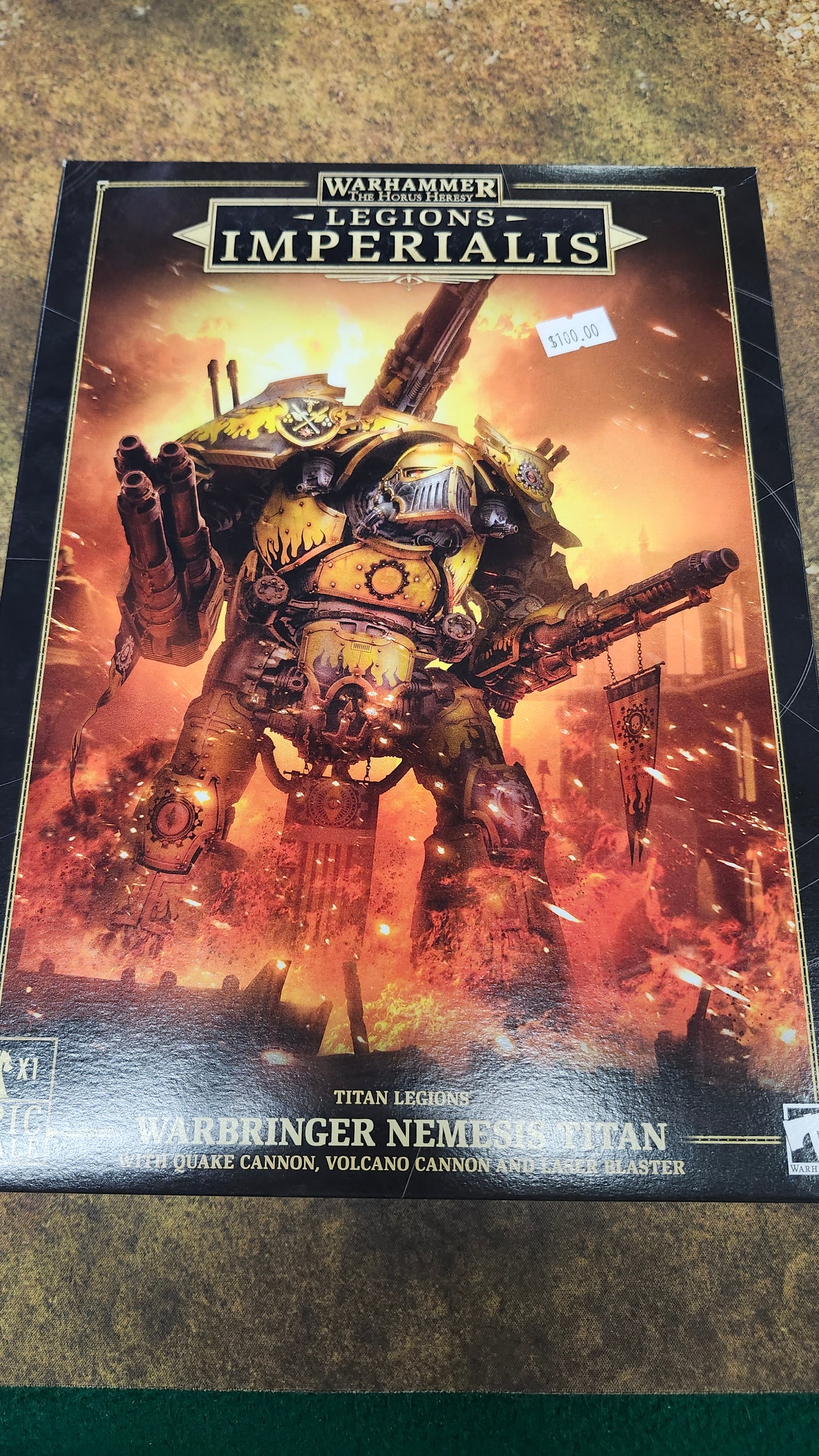Warhammer Legions Imperialis Titan Legions Warbringer Nemesis Titan