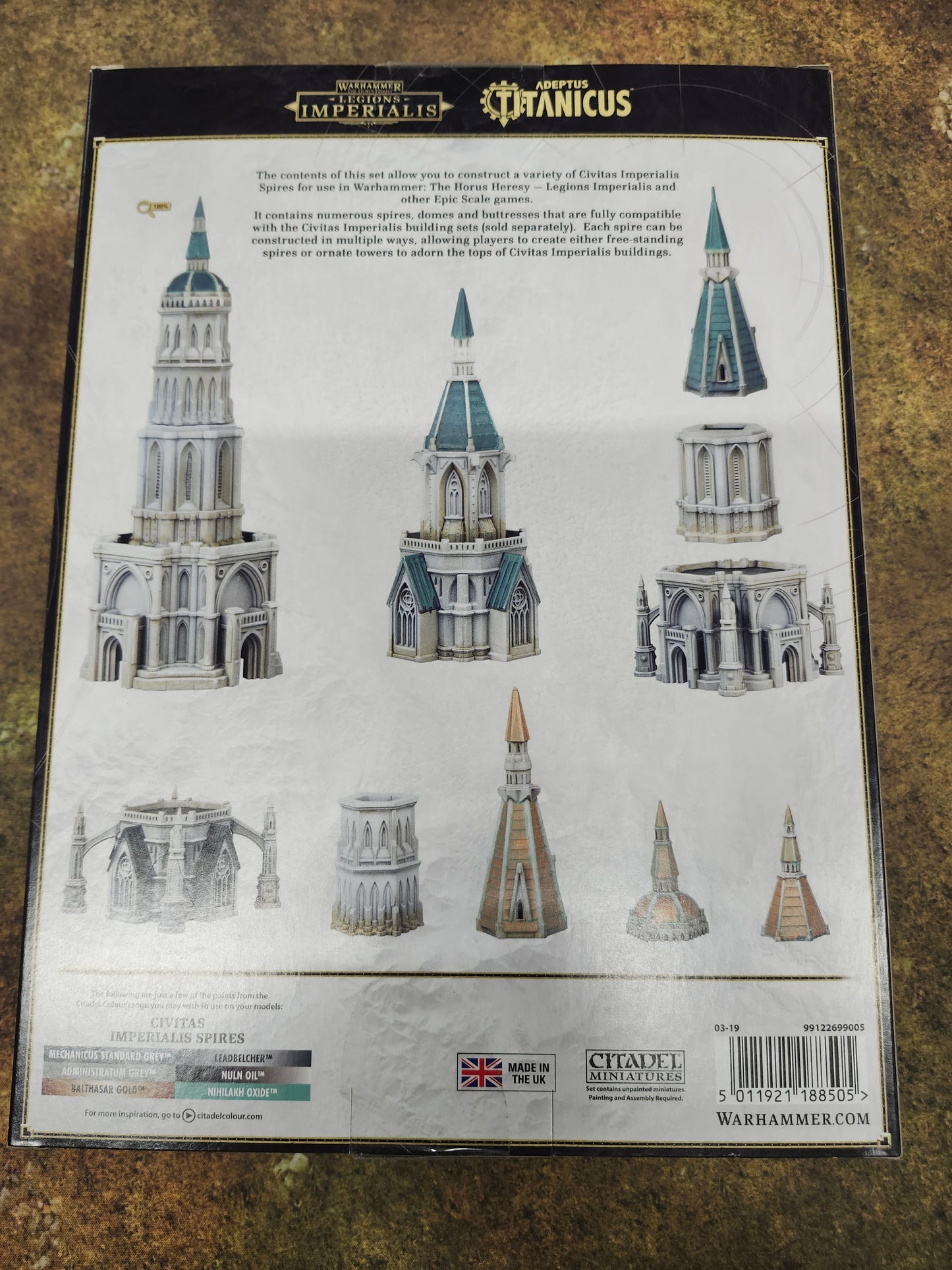 Warhammer Legions Imperialis Civitas Imperialis Spires