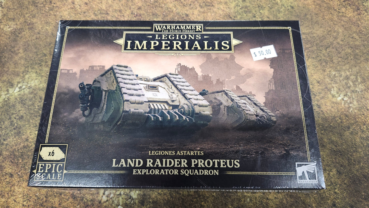 Warhammer Legions Imperialis Legiones Astartes Land Raider Proteus Explorator Squadron