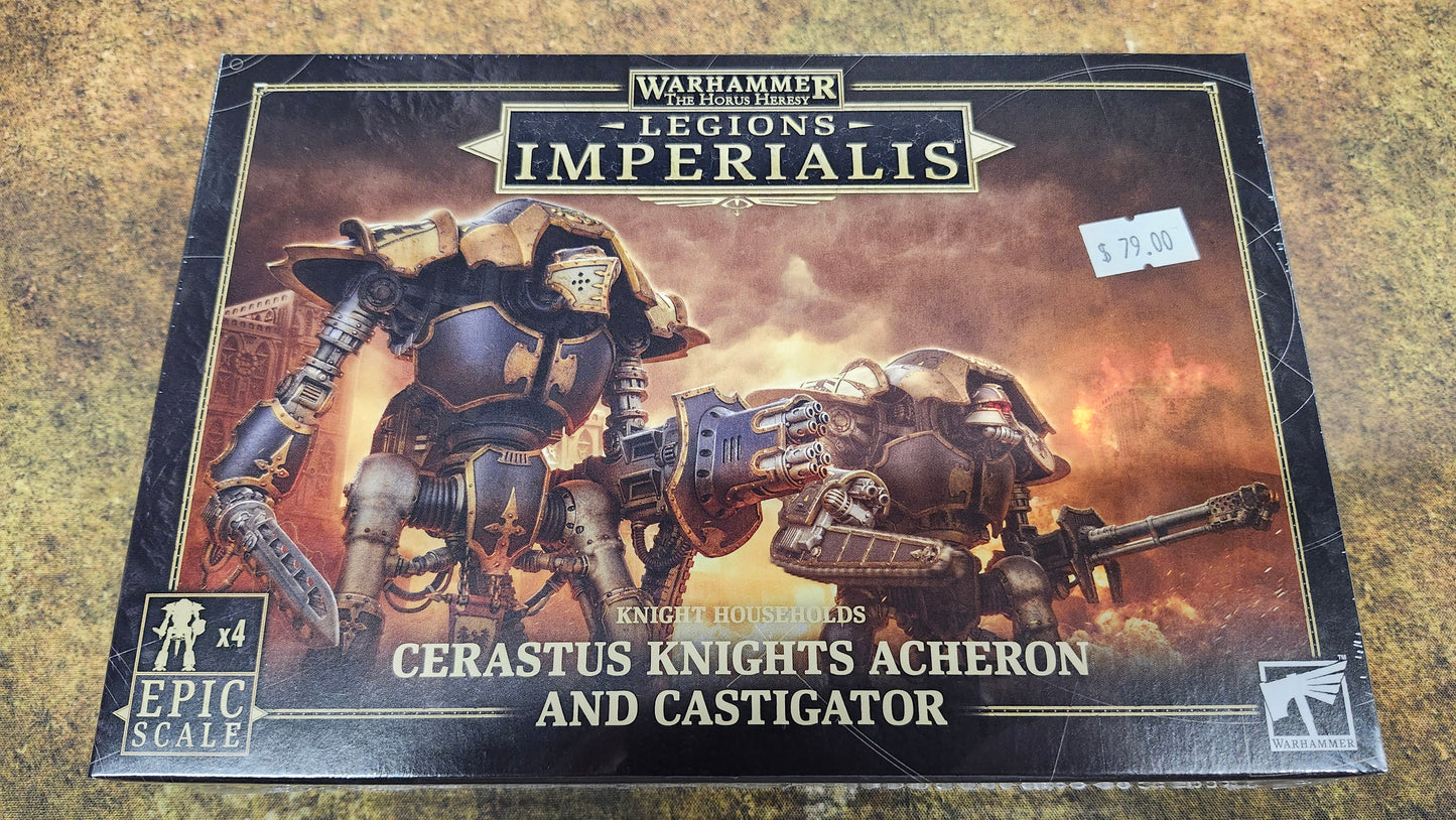 Warhammer Legions Imperialis Cerastus Knights Acheron And Castigator