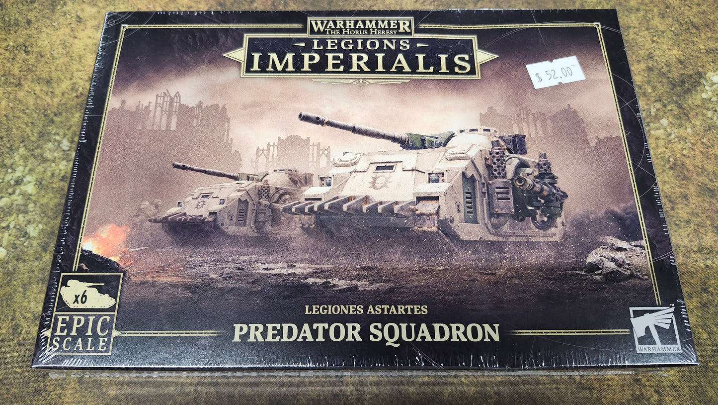 Warhammer Legiones Imperialis Legion Astartes Predator Squadron