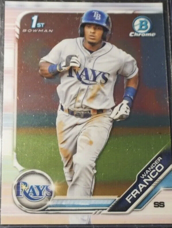 2019 Bowman Chrome Wander Franco 1st Prospect #BCP-100