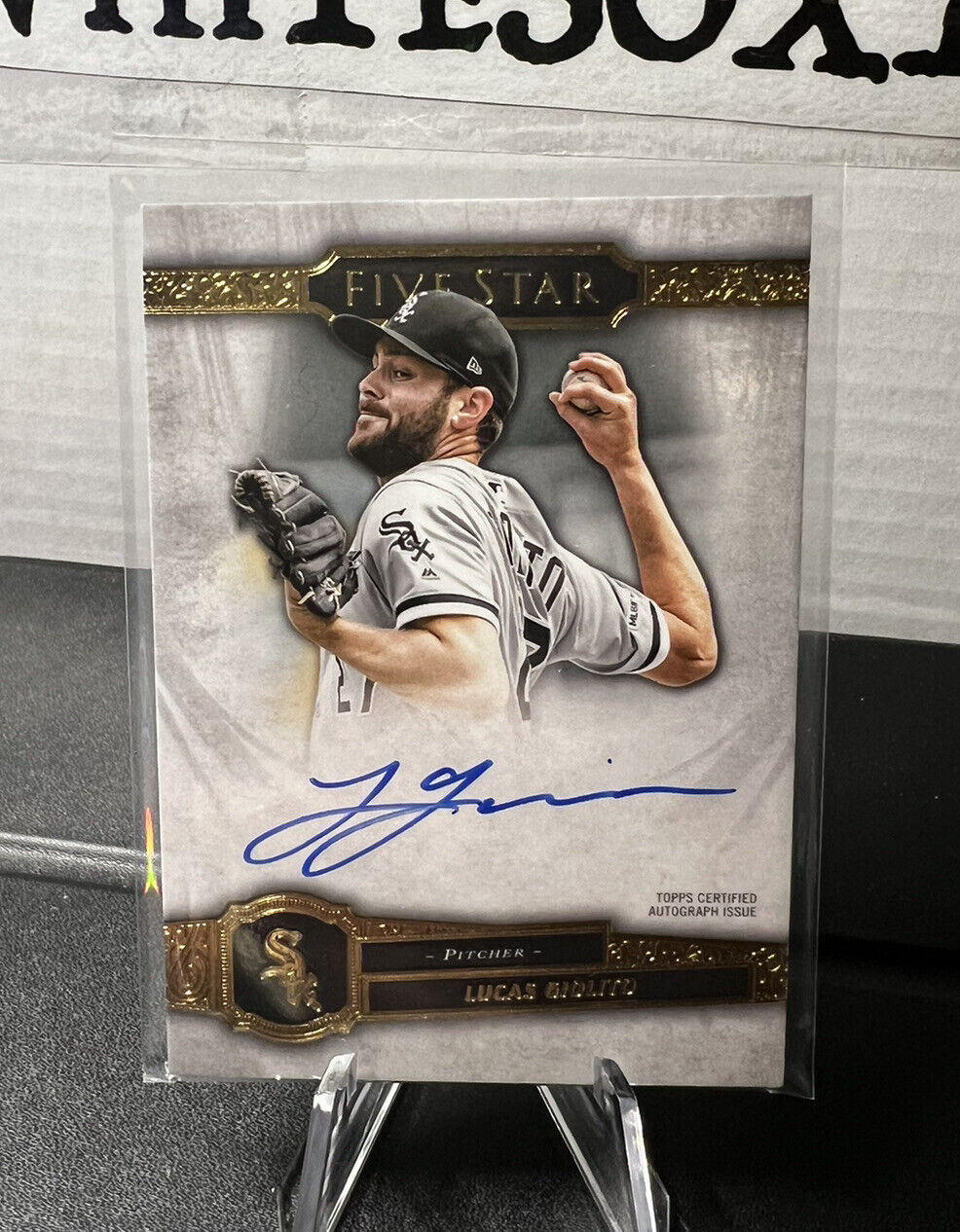 2021 Topps Five Star LUCAS GIOLITO AUTO CHICAGO WHITE SOX FSA-LFZ Vet Auto