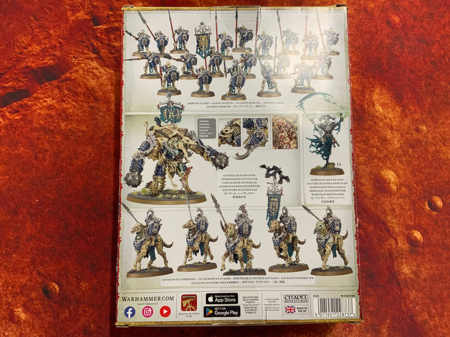Warhammer Age Of Sigmar Spearhead Ossiarch Bonereapers