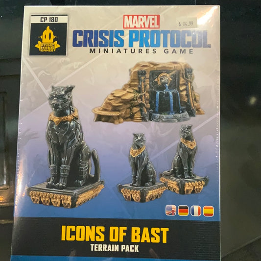 Marvel Crisis Protocol Icons of Bast Terrain Pack