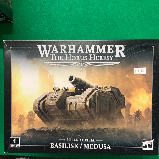 Warhammer The Horus Heresy Solar Auxilia Basilisk/ Medusa