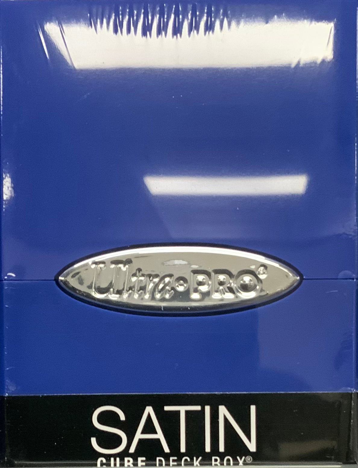 Satin Ultra-Pro Deck Box - Navy Blue