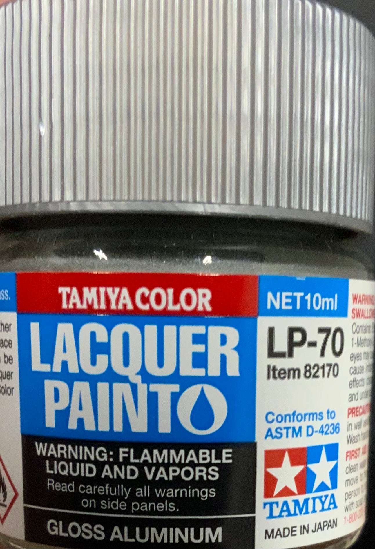 Tamiya Color: LP-70 Gloss Aluminum