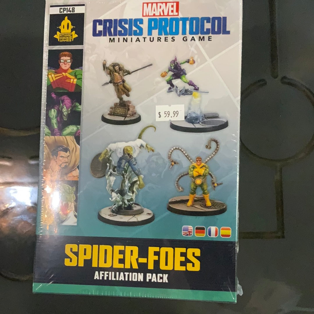 Marvel Crisis Protocol Spider-Foes Affiliation Pack