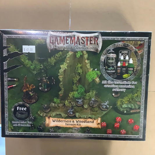 Game Master Wilderness & Woodland Terrain Kit