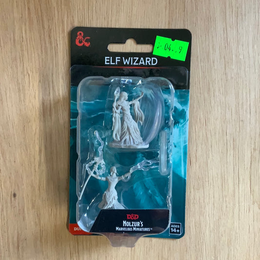 D&D Elf Wizard Miniature